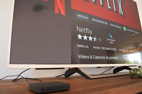APP de Netflix en TV Box con Android