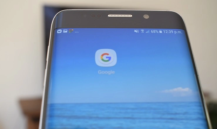 Icono de Google en un smartphone