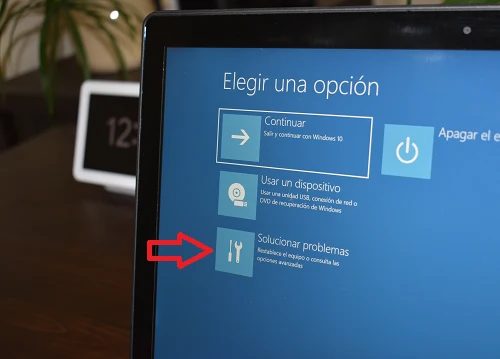 Icono Solucionar problemas de Windows