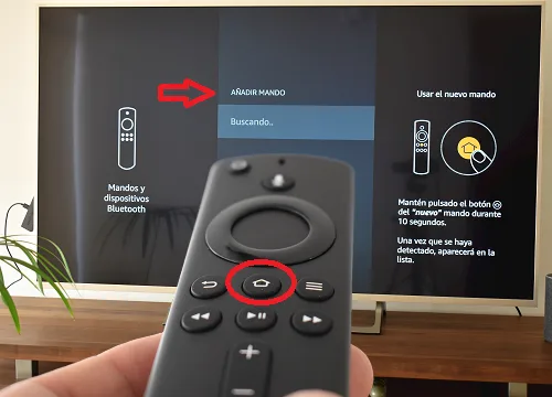Emparejando el mando a distancia con el Fire TV Stick 4k de Amazon
