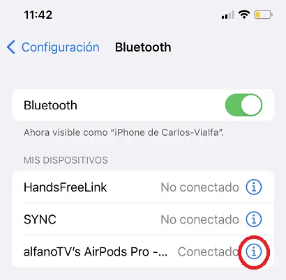 AirPods Pro Bluetooth reset